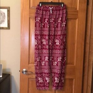 Thailand, elephant pants. NWOT